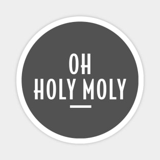 Oh Holy Moly - Retro Funny Message Magnet